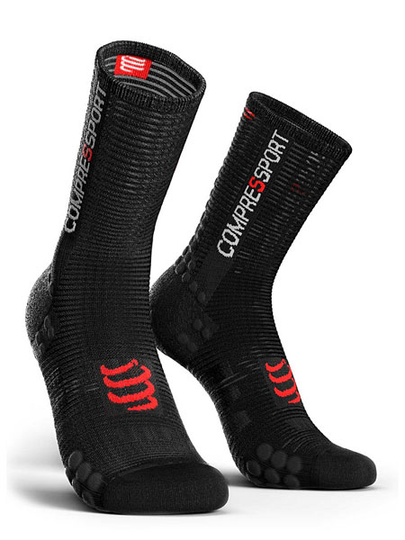 COMPRESSPORT Racing Socks V3 BIKE：BLACK【クリックポスト対応】