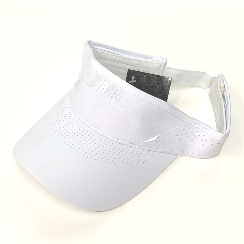 Z3R0D RUNNING VISOR：WHITE