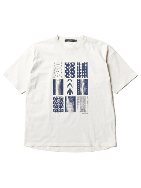 narifuri NF1142 nanotec 制菌バックポケットTシャツ：021 OFF WHT