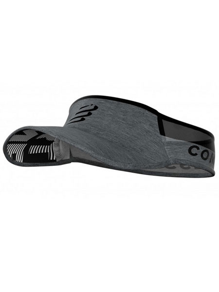 COMPRESSPORT VISOR ULTRALIGHT：GREY MELANGE