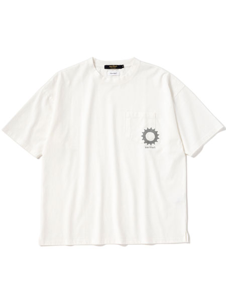 narifuri NF1134 nanotec 制菌ポケットTシャツ：021 OFF WHT