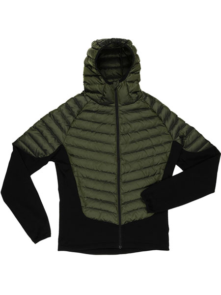 SAYSKY セイスカイ GMRJA07 Blaze Hybrid Jacket ランニングジャケット：Oliven Iridescent