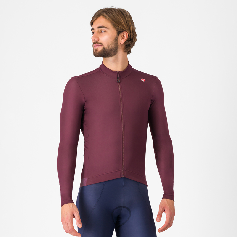 カステリ 4524508 ESPRESSO THERMAL JERSEY：625 DEEP BORDEAUX